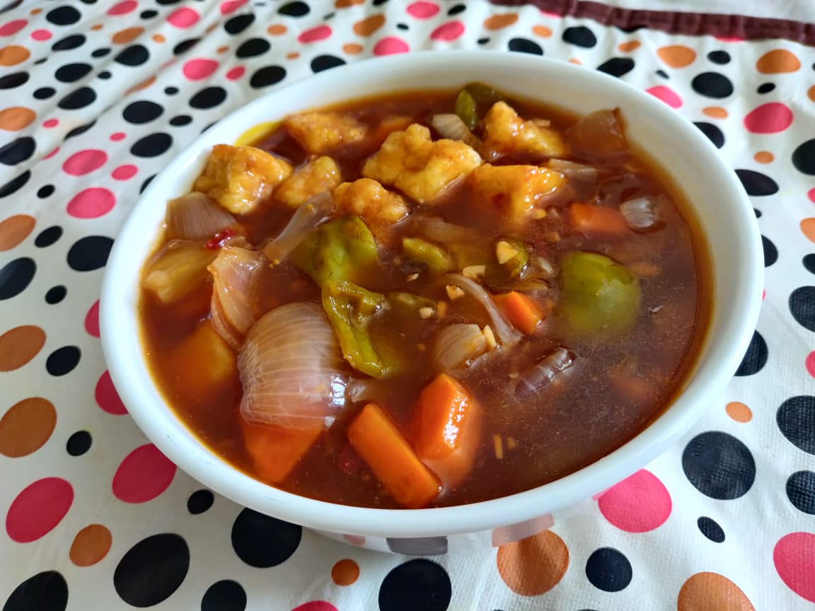 Chilly Paneer Gravy
