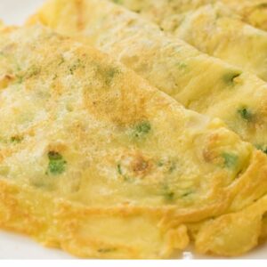 eggless vegetable omelet