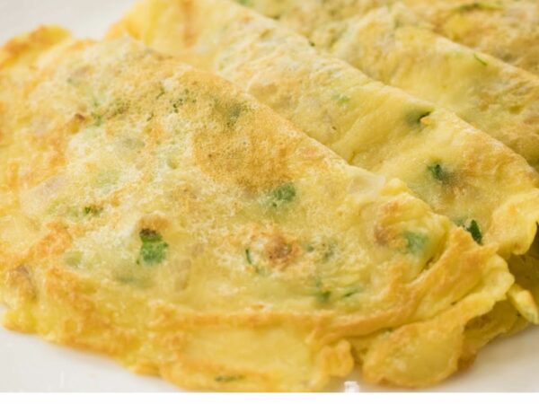 eggless vegetable omelet
