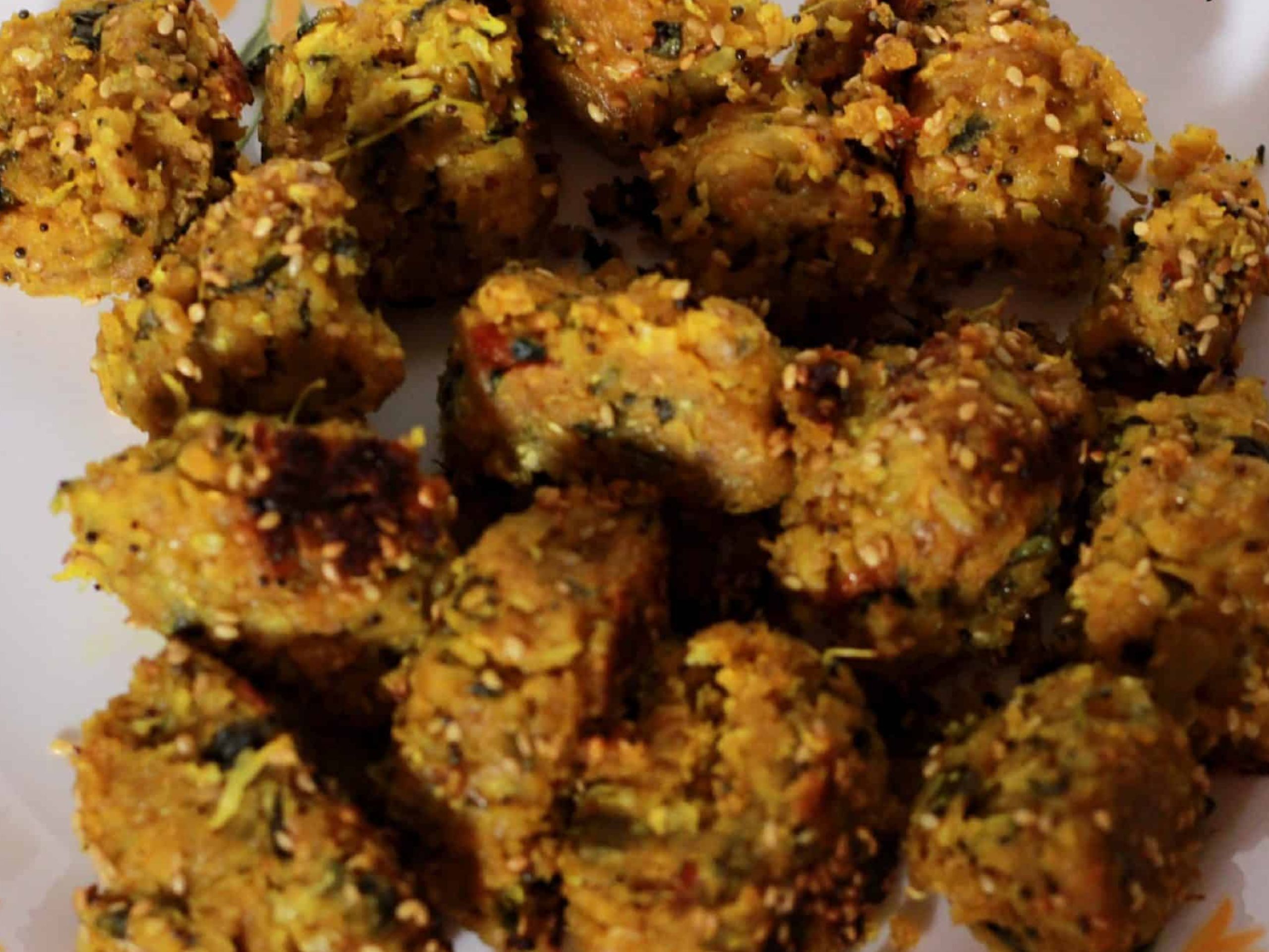 steamed oats methi muthia