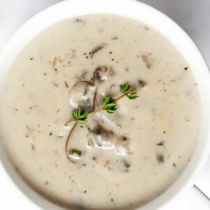vegan cream of mushroom for diabetes